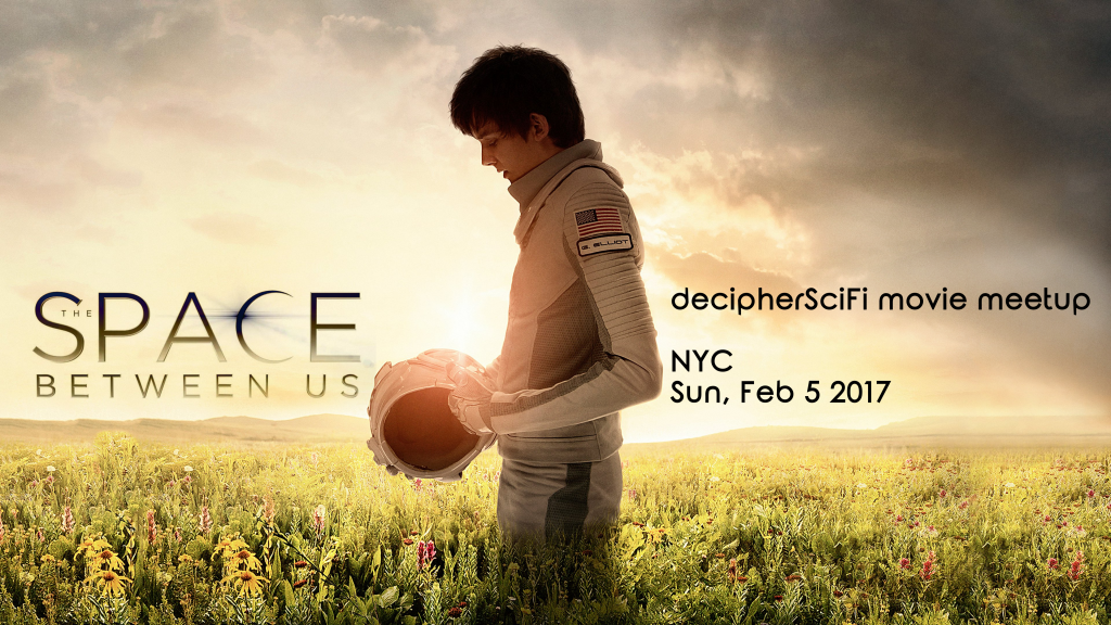 the space between us meetup