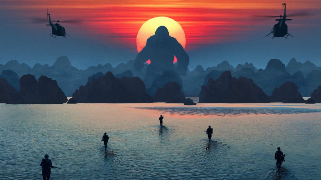 Kong Skull Island backdrop