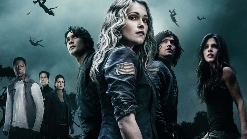 The 100 backdrop