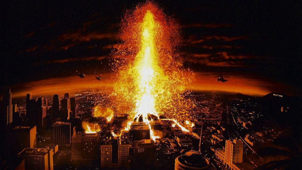 Volcano Movie backdrop