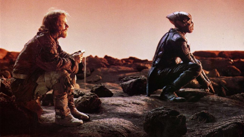 Enemy Mine backdrop